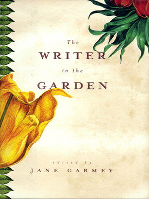 cover image of The Writer in the Garden